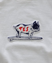 TES ORGANIC COTTON BUHI WAPPEN BIG LONG SLEEVE T-SHIRT / オーガニックコットンビッグロンT
