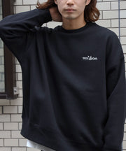 【WEB / FLAG SHOP限定】TES BIG SWEAT 1P EMB CREWNECK /オーバーサイズ・ビッグシルエット・スウェット