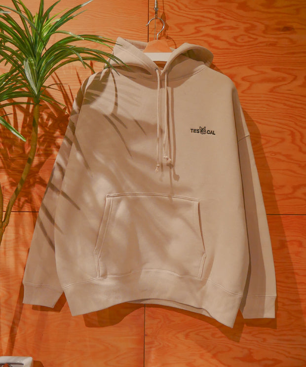 【WEB / FLAG SHOP限定】TES BIG SWEAT 1P EMB PARKA /オーバーサイズ・ビッグシルエット・パーカー