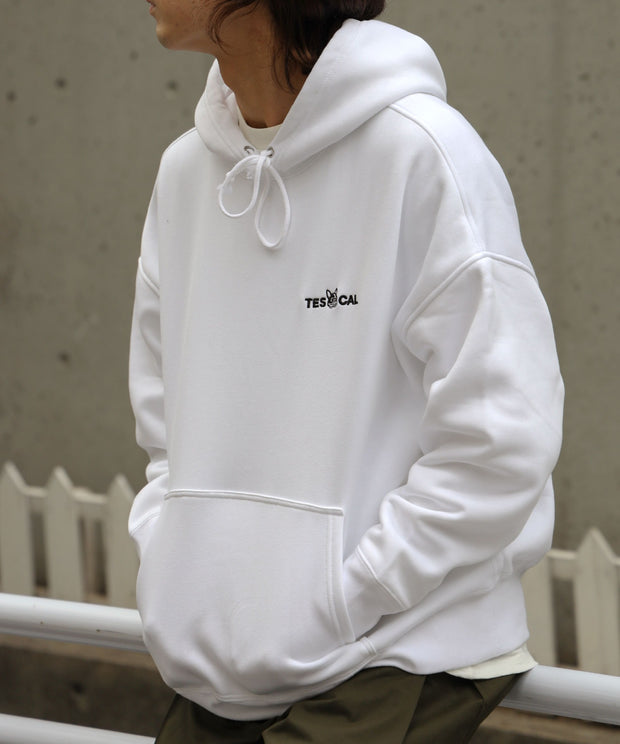 【WEB / FLAG SHOP限定】TES BIG SWEAT 1P EMB PARKA /オーバーサイズ・ビッグシルエット・パーカー