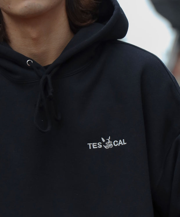 【WEB / FLAG SHOP限定】TES BIG SWEAT 1P EMB PARKA /オーバーサイズ・ビッグシルエット・パーカー