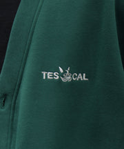 【WEB / FLAG SHOP限定】TES BIG SWEAT 1P EMB CARDIGAN /オーバーサイズ・ビッグシルエットカーディガン