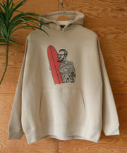 【WEB / FLAG SHOP限定】「TES TAKE IT EASY」 BIG SWEAT PARKA - MALIBU STAR /オーバーサイズ・ビッグシルエット・パーカー