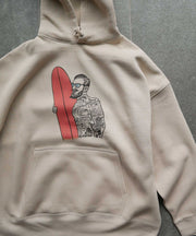 【WEB / FLAG SHOP限定】「TES TAKE IT EASY」 BIG SWEAT PARKA - MALIBU STAR /オーバーサイズ・ビッグシルエット・パーカー
