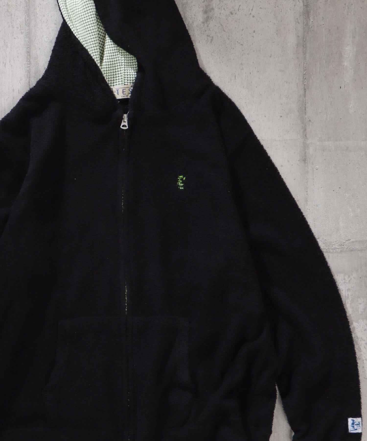 TES COMFORTABLE PILE BUHI EMB ZIP PARKA / パイルジップパーカー