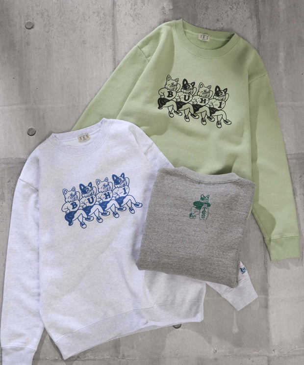 TES BUHI GIRLS CREWNECK SWEAT / クルーネックスウェット – TES | THE