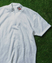 TES-GOLF COMFORTABLE PILE HALF ZIP T-SHIRT / ハーフジップTシャツ