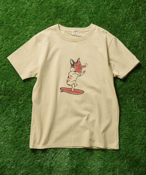 《一部再入荷》TES LUCK-PUSHER T-SHIRT / Tシャツ