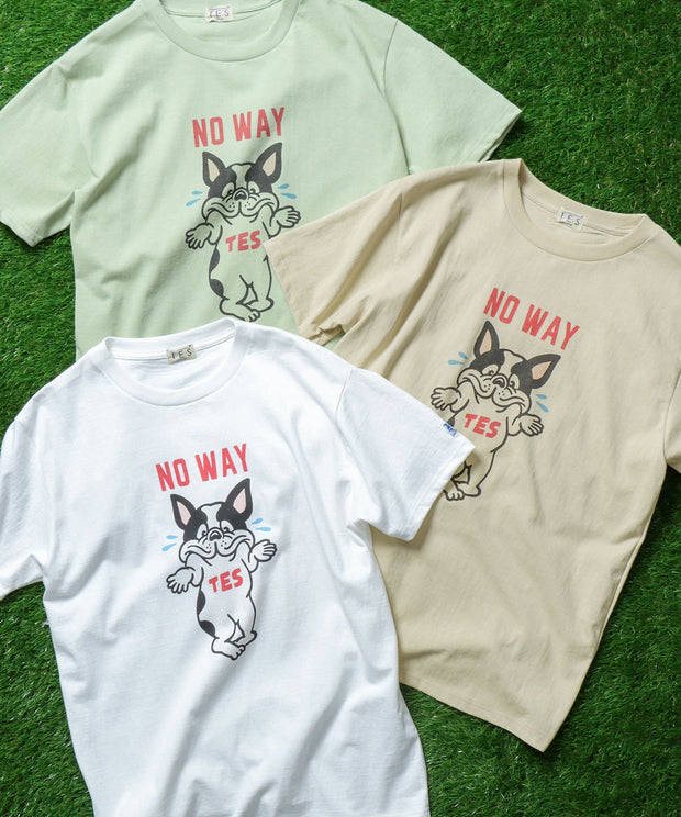 【一部再入荷】TES NO WAY T-SHIRT / Tシャツ