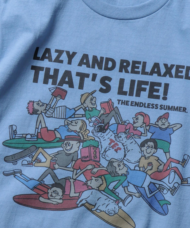 TES ALL STAR "LAZY AND RELAXED" T-SHIRT / Tシャツ