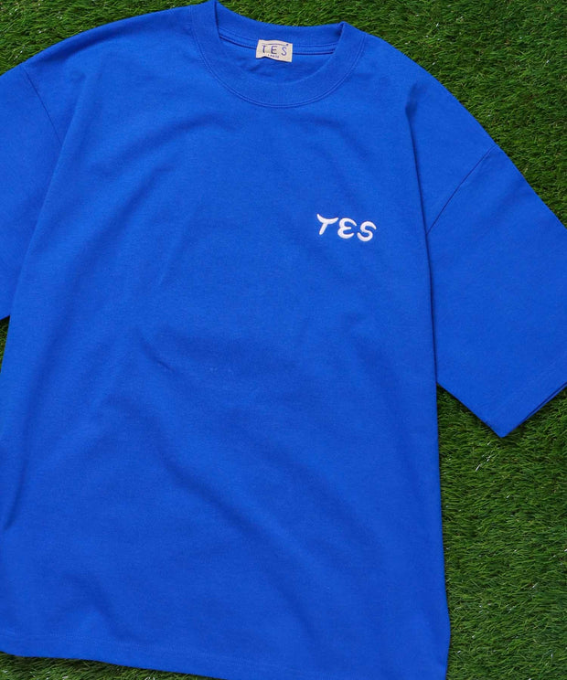 TES TIBETAN BUHI EMB BIG T-SHIRT / ビッグシルエットTシャツ