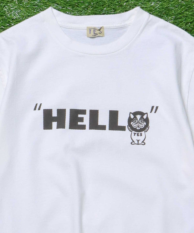 TES HELLO T-SHIRT / Tシャツ