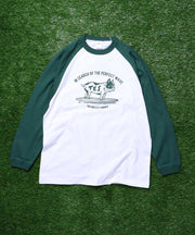 【WEB / FLAG SHOP限定】TES RAGLAN LONG SLEEVE T /オーバーサイズ・ビッグシルエット・ラグラン・ロンT