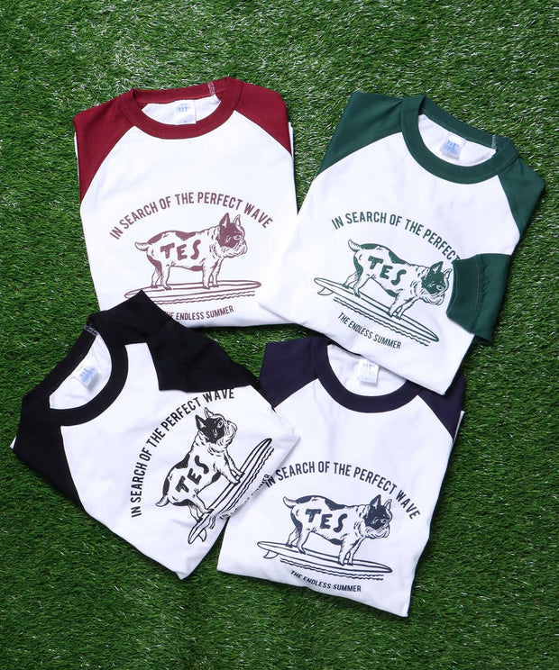 WEB / FLAG SHOP限定】TES RAGLAN LONG SLEEVE T /オーバーサイズ